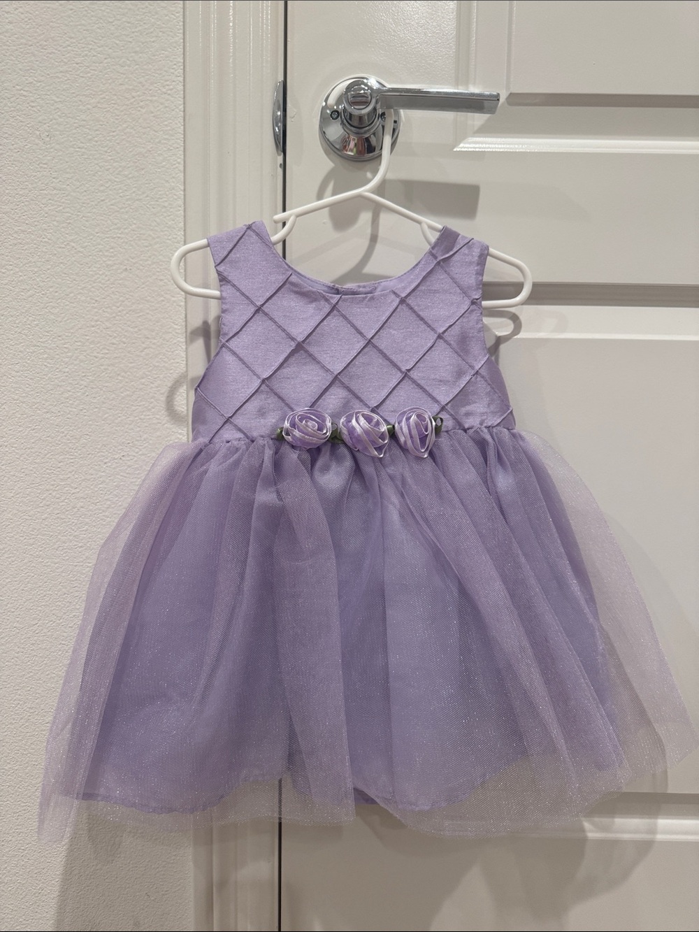 George Lilac Tulle Flower Girl Dress